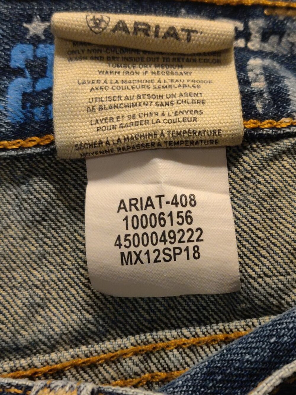 Ariat M2 Relaxed Boot Jeans Men's Size 40x32 - Picture 5 of 6
